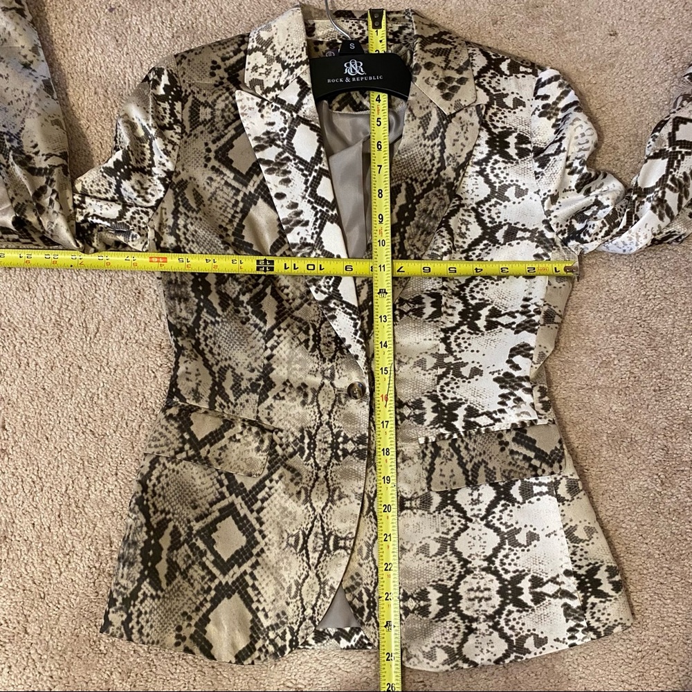 Jennifer Lopez Python Print Jacket - image 3